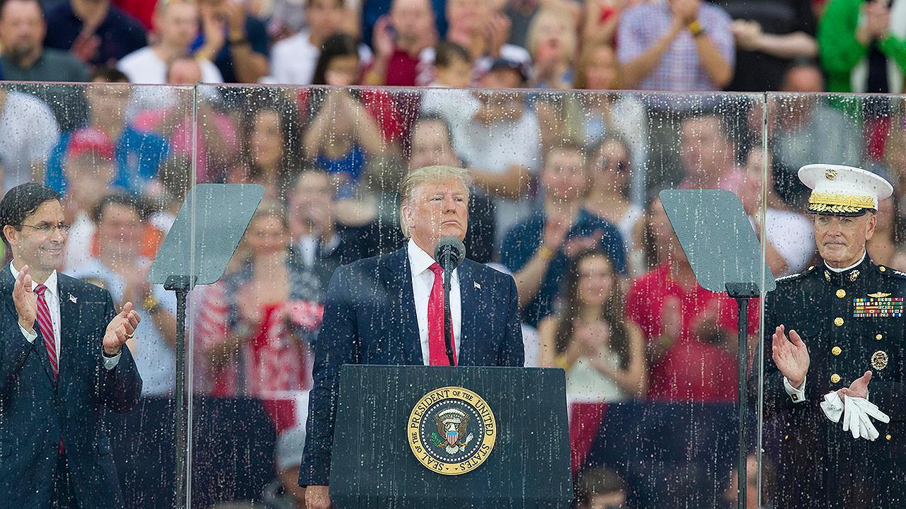 President Trump delivers July Fourth address at Lincoln Memorial