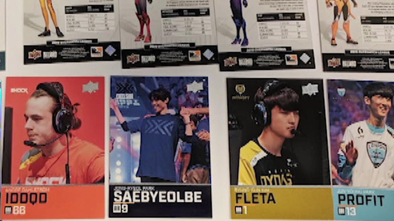 Overwatch League debuts trading cards