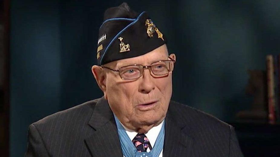 The last-surviving World War II Marine to receive the Medal of Honor on his last mission