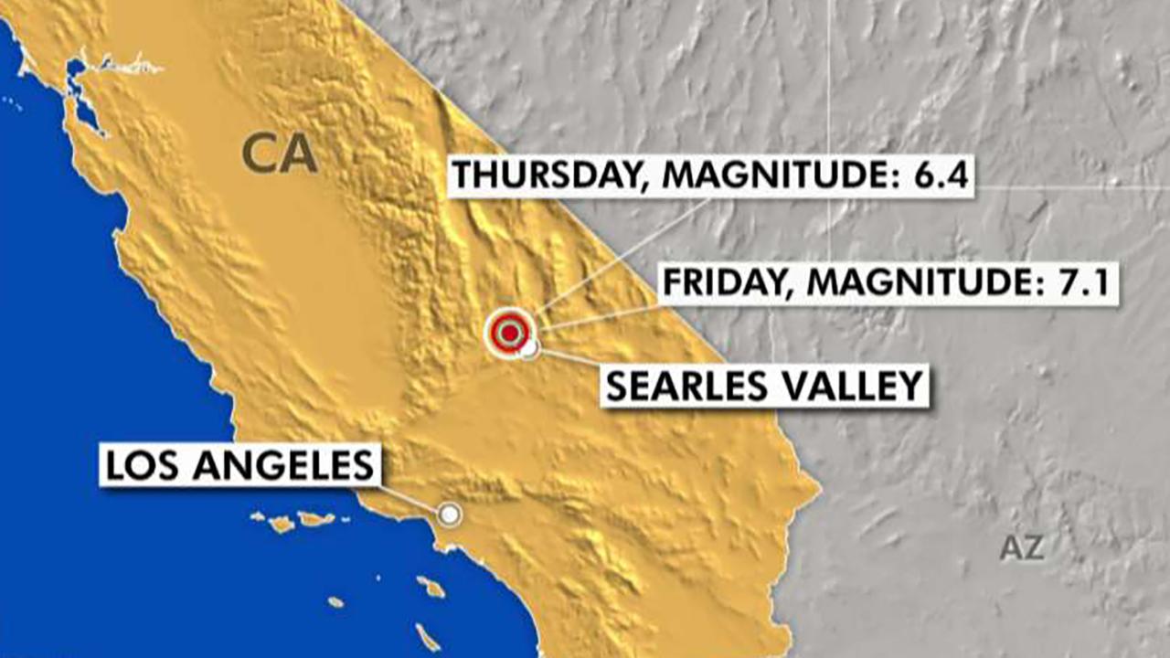 Experts predict more major tremors after two strong earthquakes rock Southern California