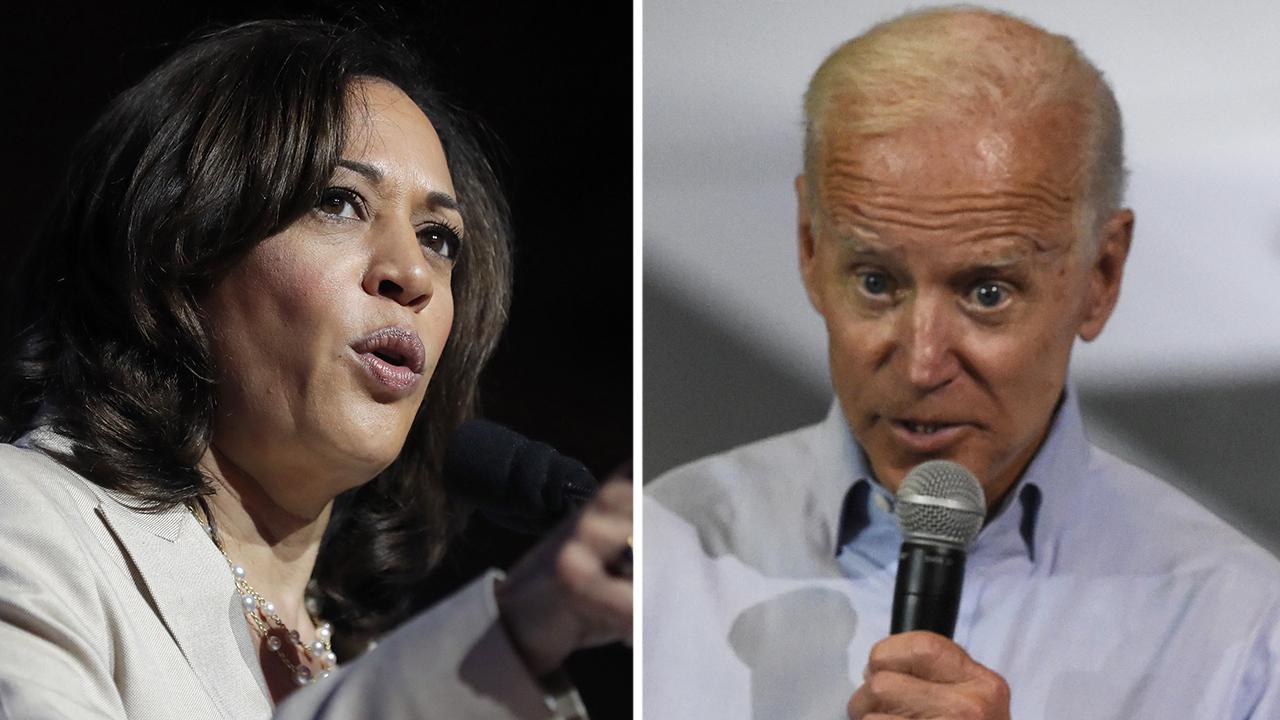 Kamala Harris praises Joe Biden's 'courage' for apologizing for comments about working with segregationists