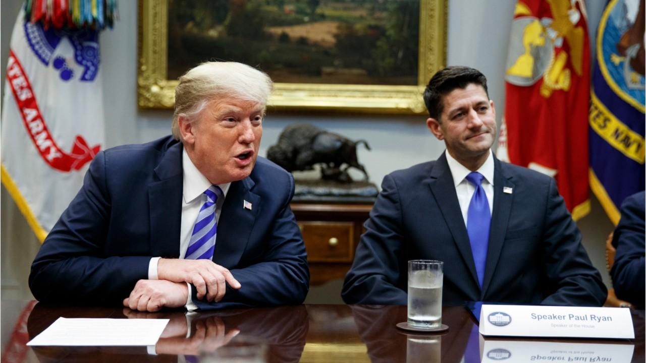 Trump trashes 'lame duck failure' Paul Ryan in response to new criticisms