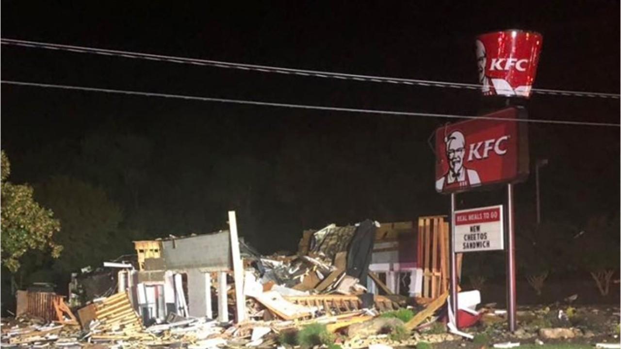 KFC restaurant in North Carolina explodes after employees leave for the night