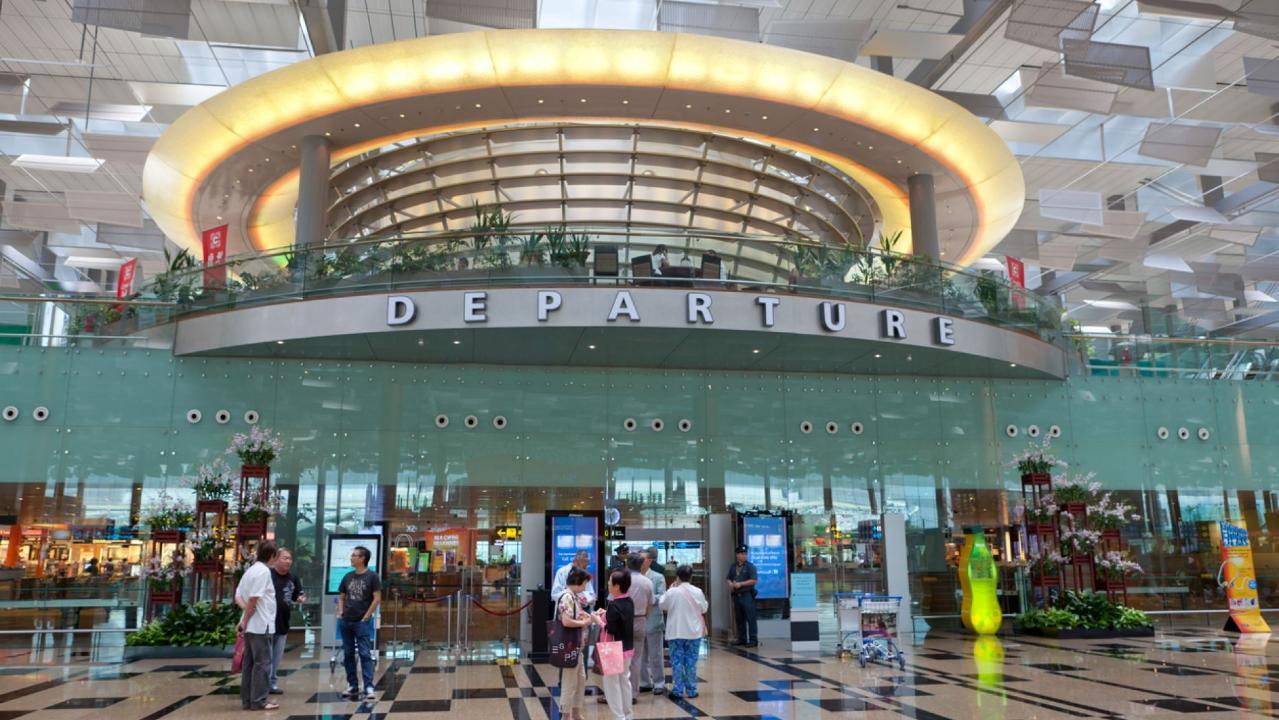 Singapore’s Changi Airport has a slide that take you to your gate