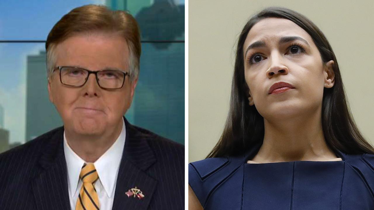 Texas Lieutenant Governor Says Alexandria Ocasio Cortez Is Dangerous To America Fox News Video