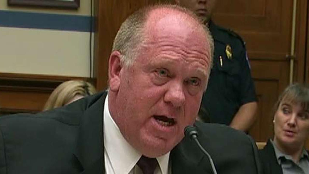 Former acting ICE Director Tom Homan unloads on lawmakers at House hearing on migrant detention facilities
