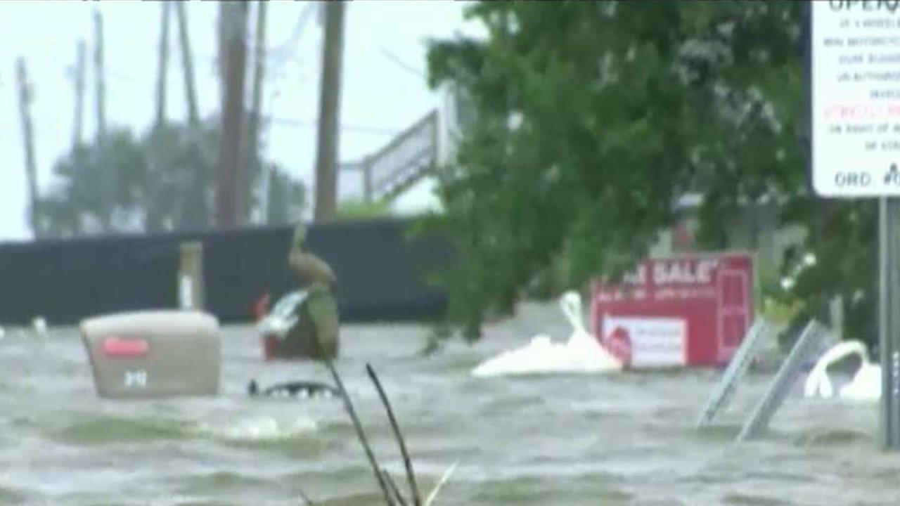 Danger from Tropical Depression Barry not over