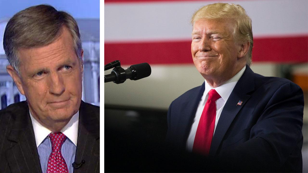Brit Hume questions President Trump's decision to get in the middle of Democrats' rift