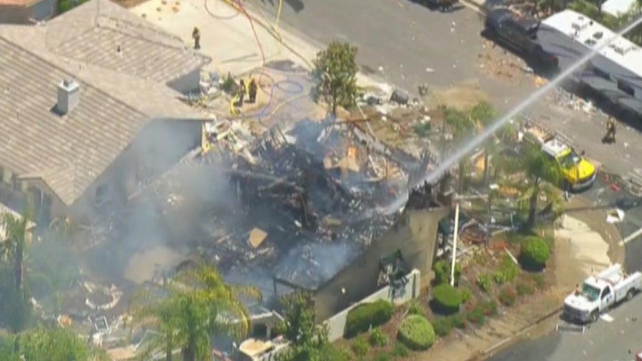 Deadly gas explosion tears through California home