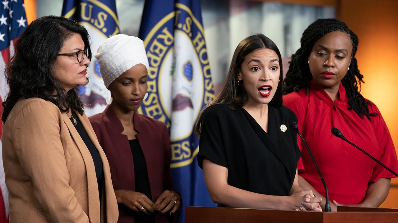 Democrats, media critics call Trump 'racist' over feud with progressive congresswomen