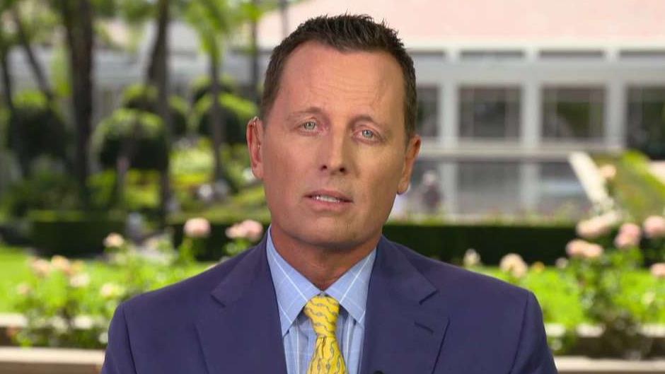 Amb. Grenell says Trump is putting diplomacy first, working to bring Iranian regime back to negotiating table