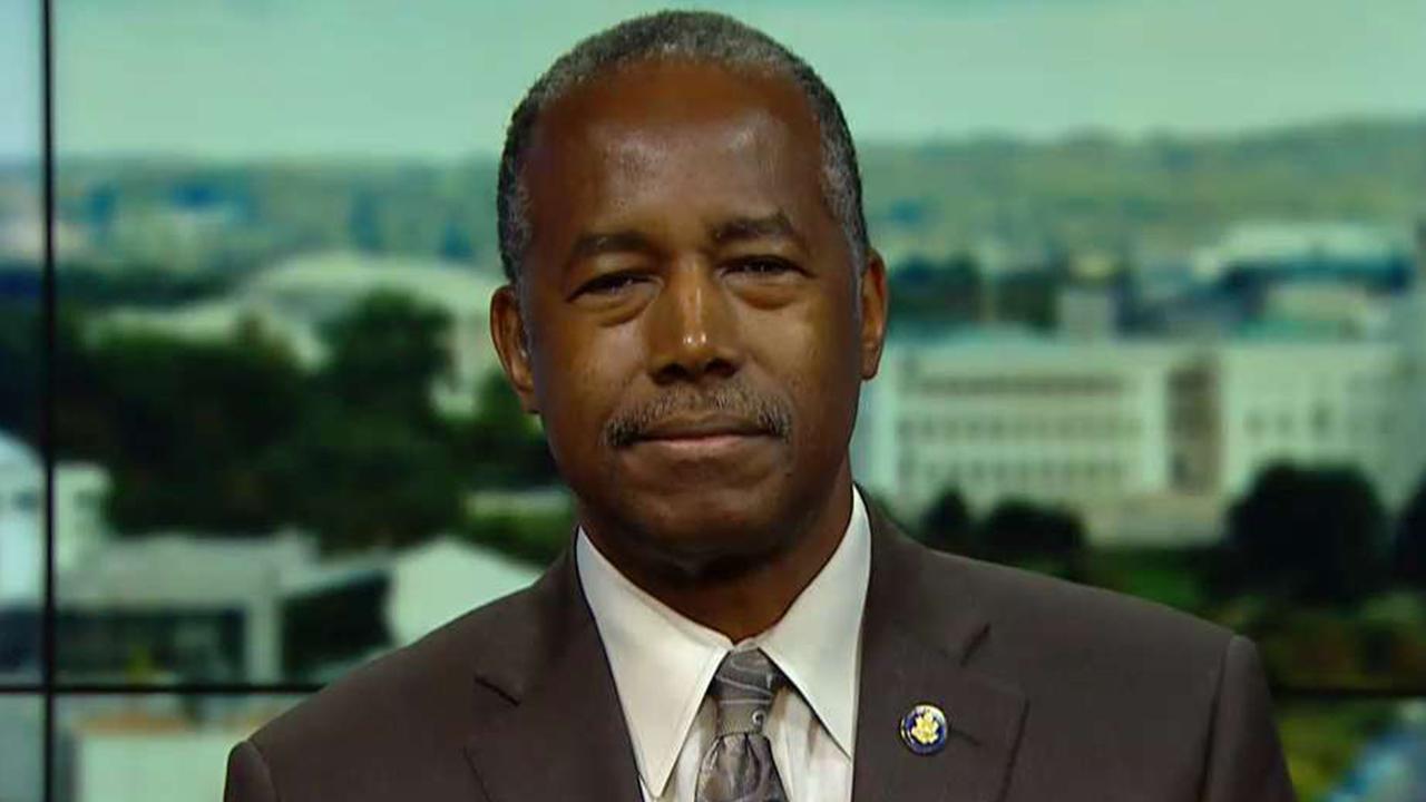 HUD Secretary Ben Carson says Trump's record shows he is not racist
