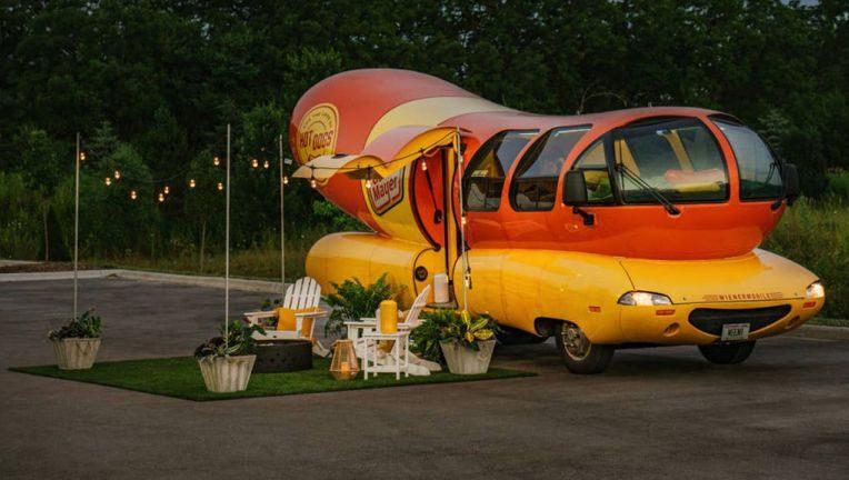 Now you can sign up for your chance to stay at Wienermobile.