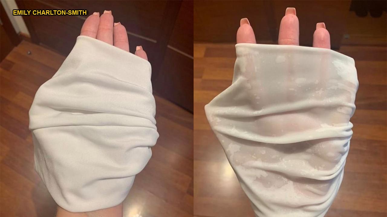 Shopper claims bikini turned semitransparent after becoming wet