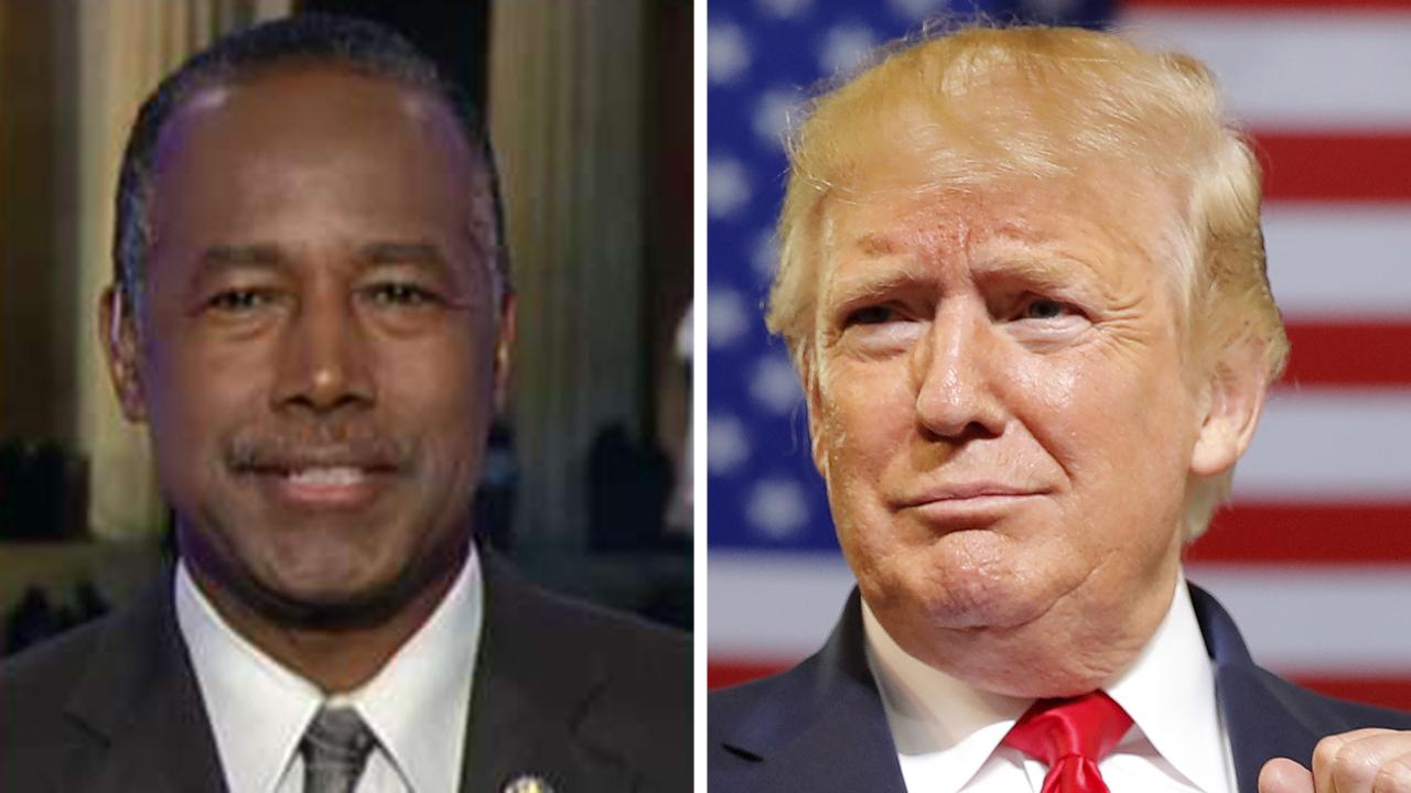 Ben Carson: I have never seen any evidence of Trump being a racist