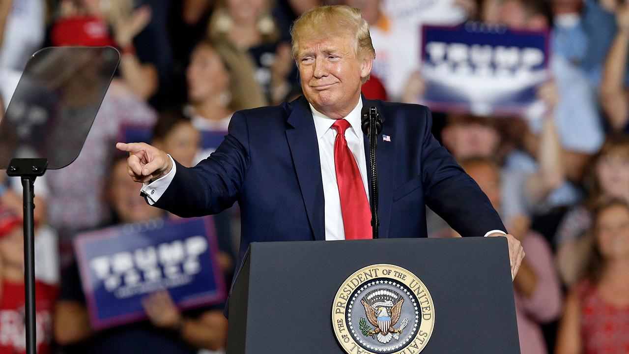 President Trump fires up large North Carolina crowd with ‘America first’ message