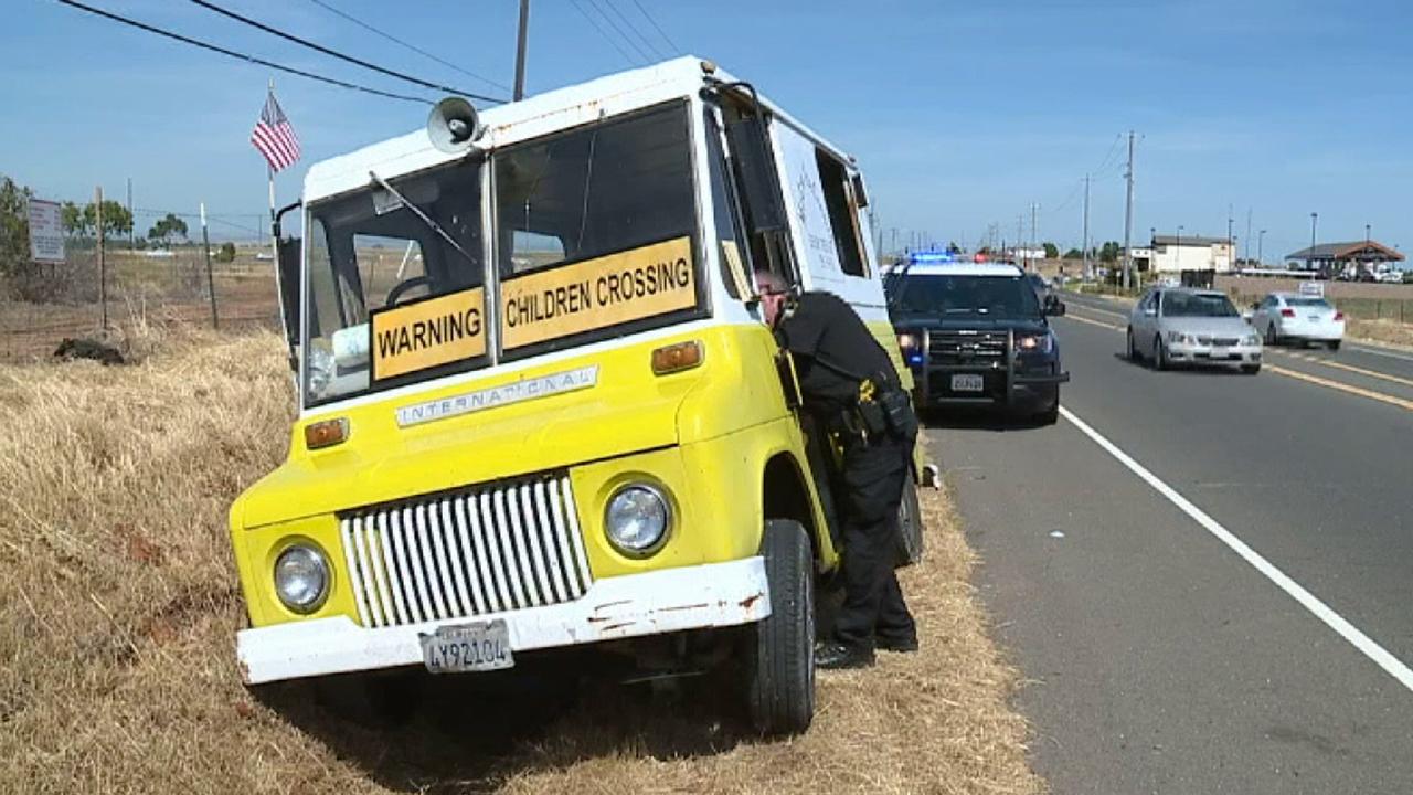 Armed man carjacks two vehicles, including an ice cream truck