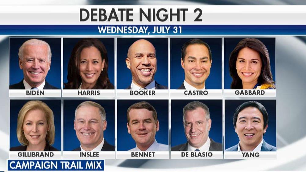 Stage set for second round of Democratic presidential debates
