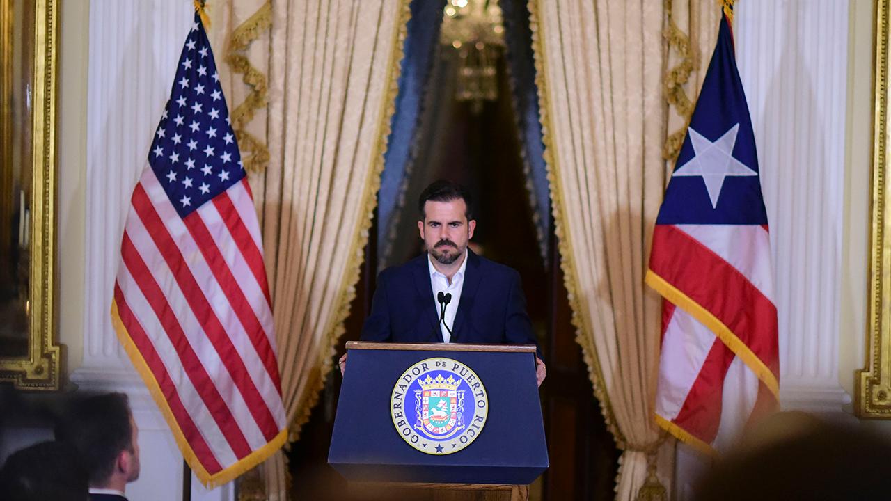 Puerto Rico governor Ricardo Rossello says he won't seek re-election