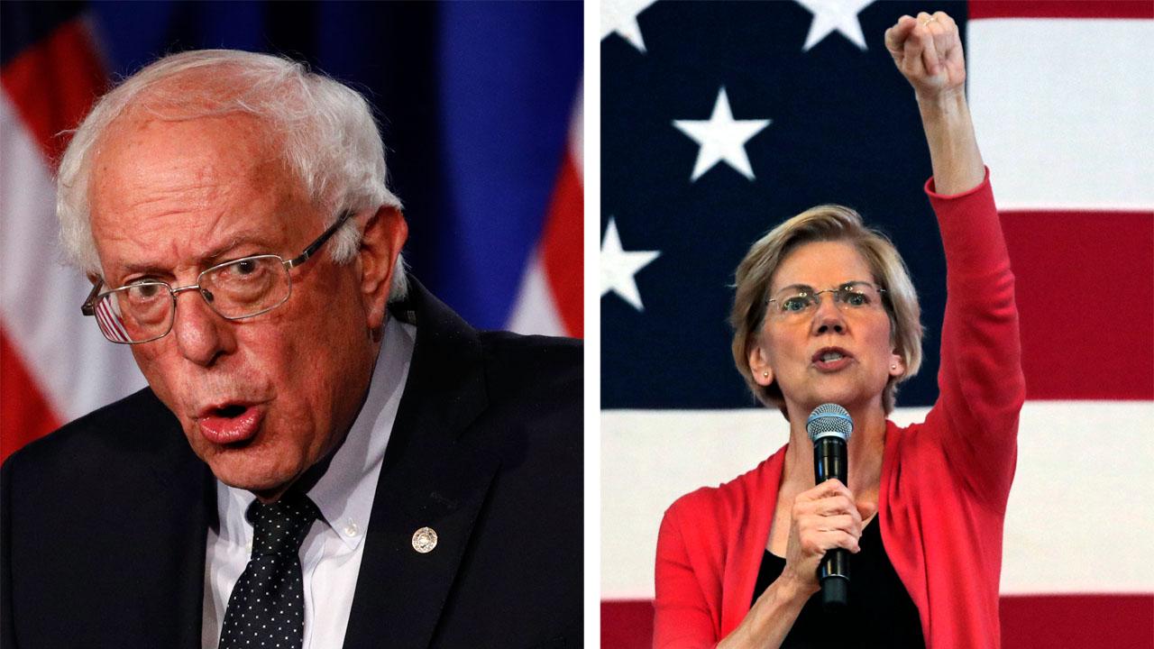 Bernie Sanders loses ground as Elizabeth Warren surges in New Hampshire