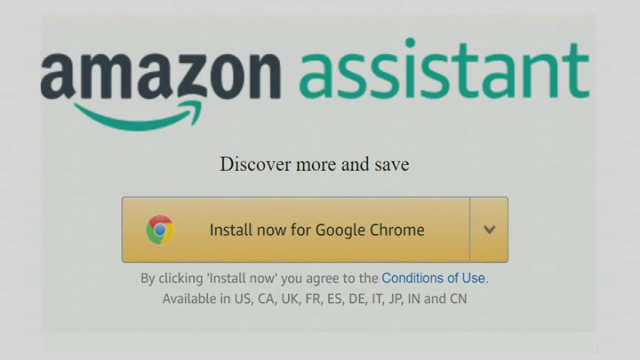 Amazon Assistant browser plugin raises privacy concerns	
