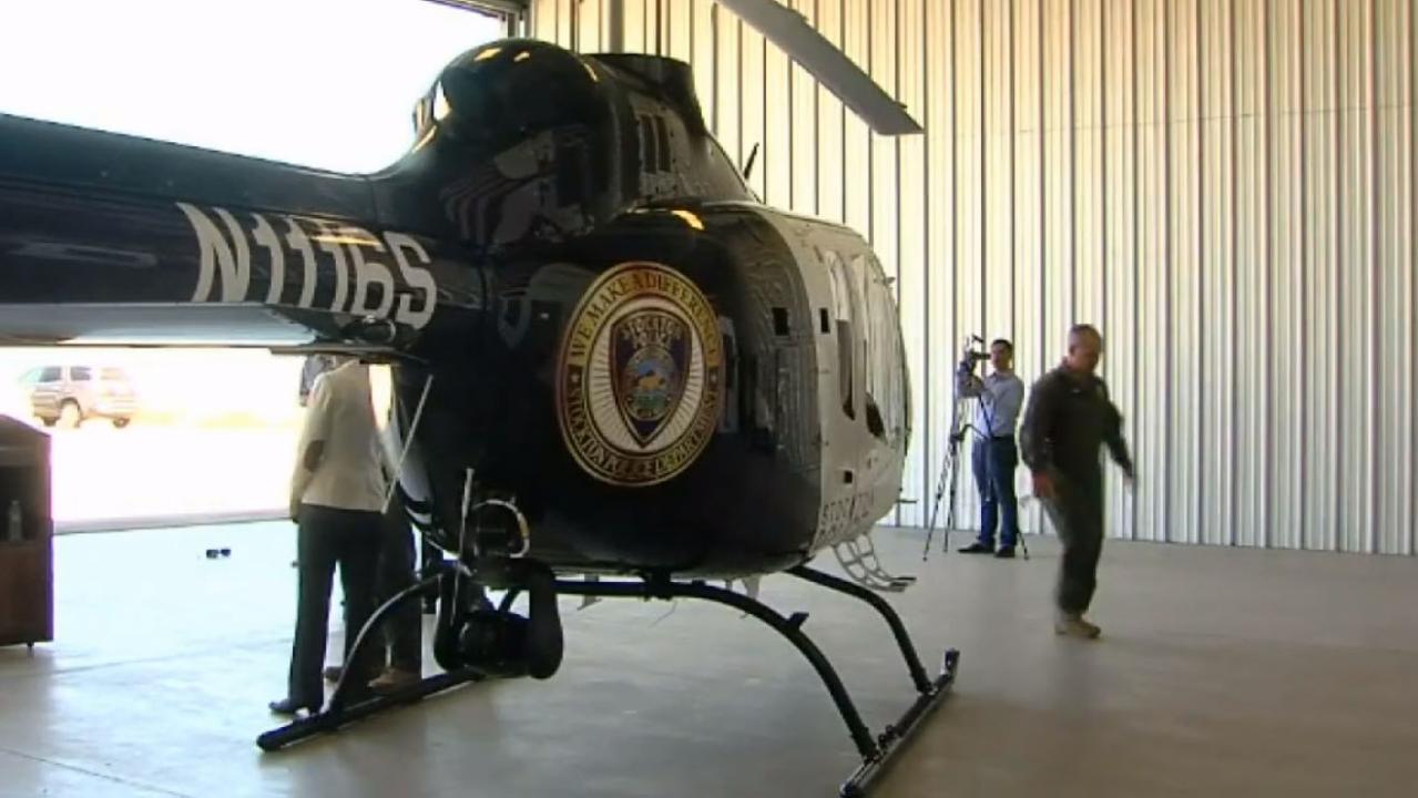 Cops in California unveil new high-tech helicopter