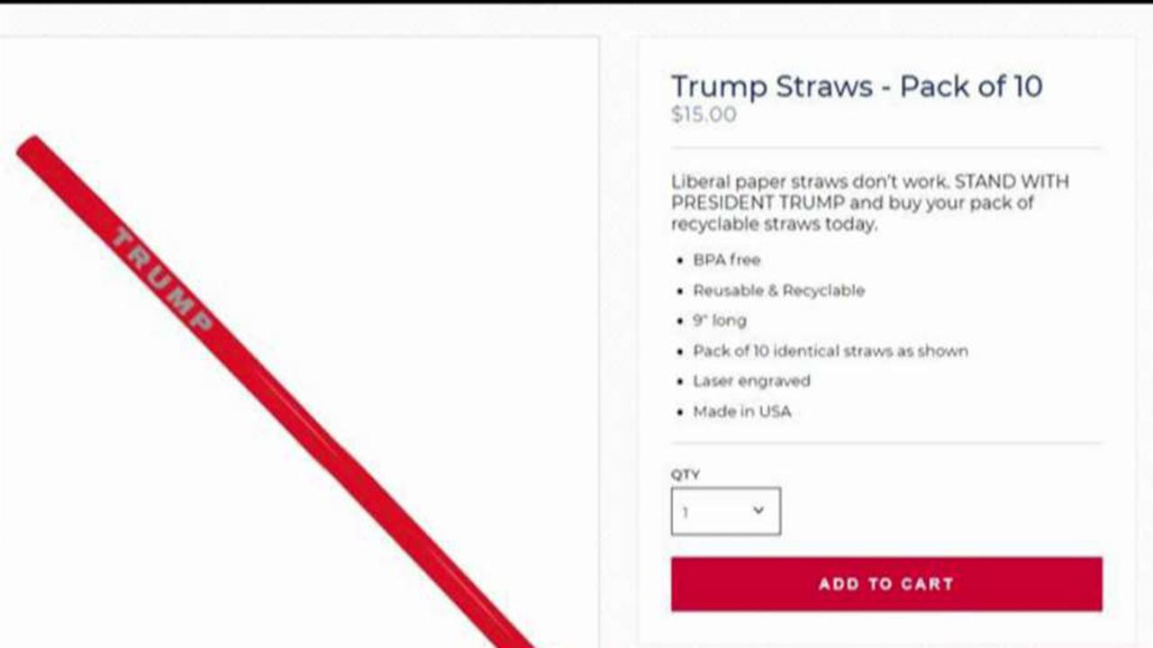 Trump 2020 campaign makes $200,000 off of selling plastic straws