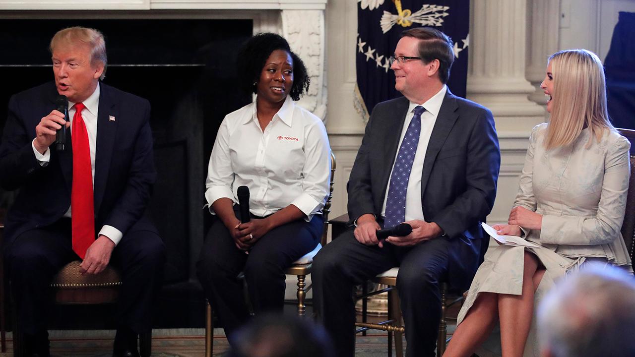 White House celebrates one year anniversary of signing the Pledge to America's Workers