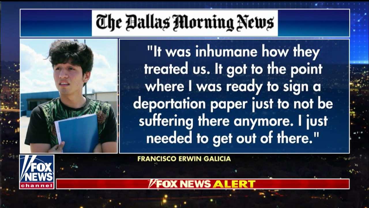 Mark Morgan on allegations Dallas-born citizen was held by Border Patrol in 'inhumane' conditions