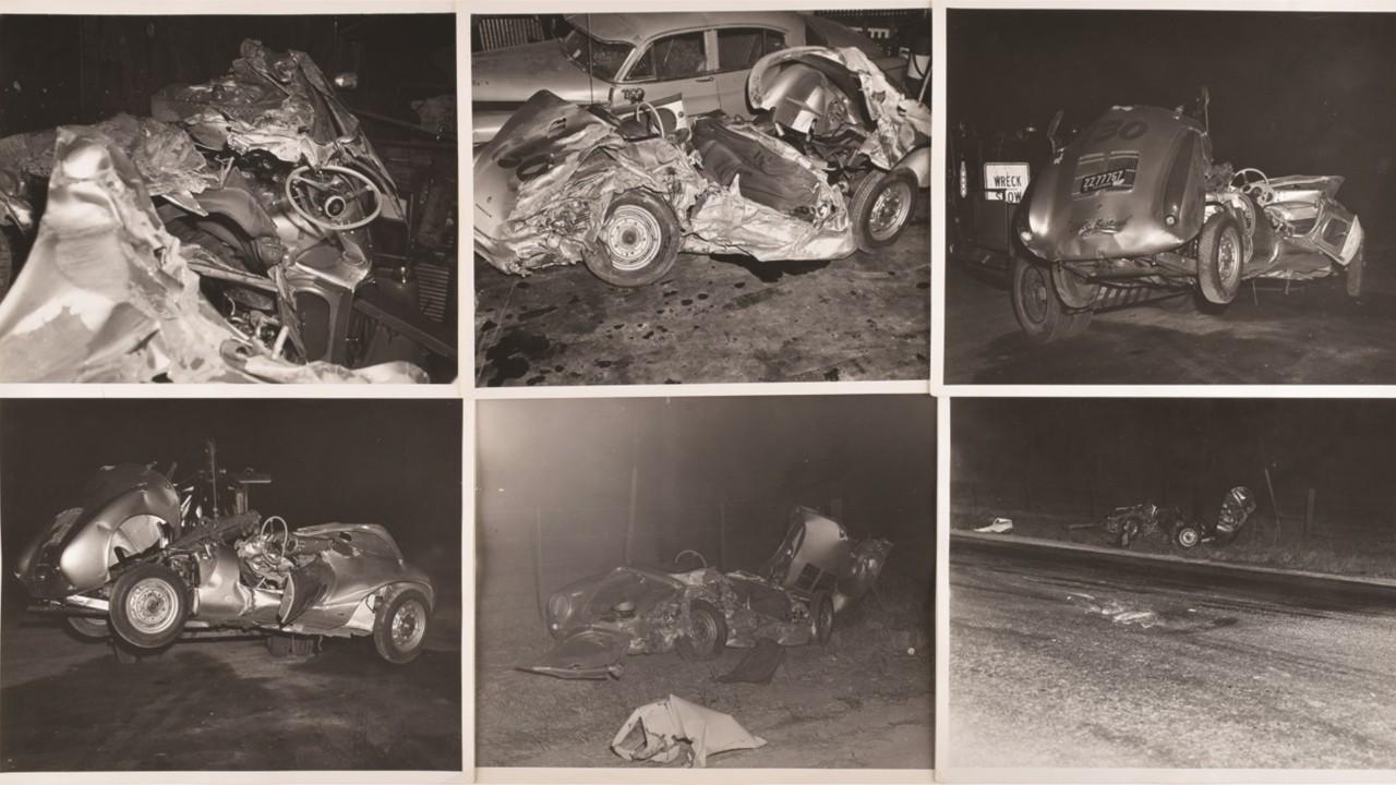 SEE THEM: Rare photos of James Dean's fatal accident up for auction
