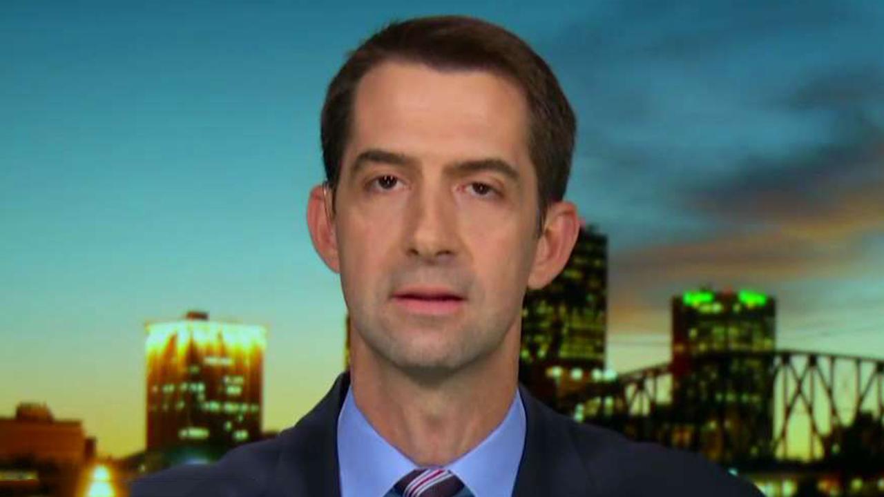 Sen. Cotton on felons released under First Step Act: I knew this would happen