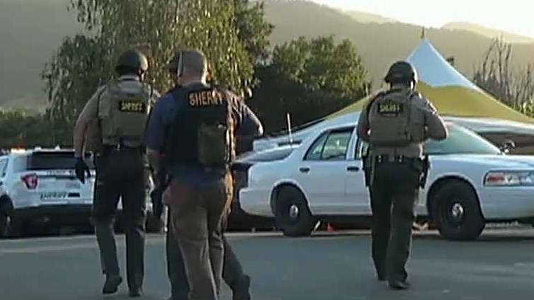 Police presence remains heavy in aftermath of California festival shooting