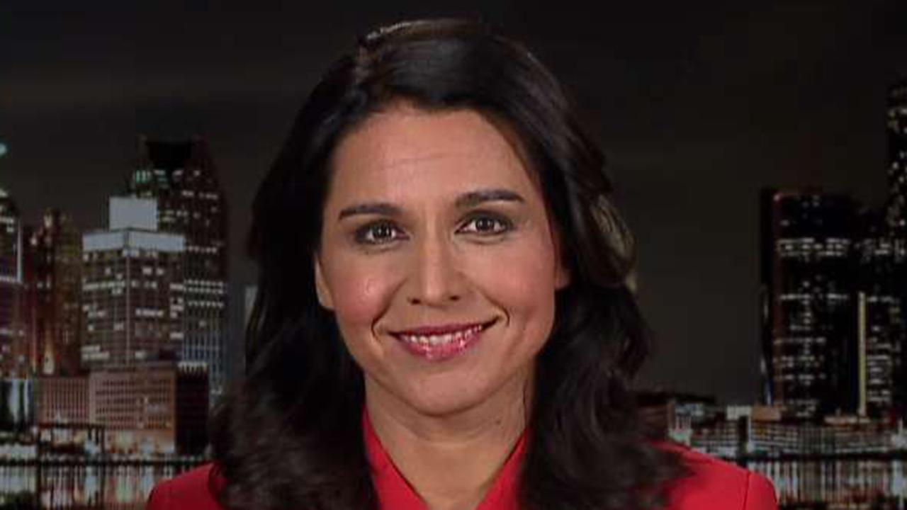 Democratic presidential candidate Tulsi Gabbard explains why she is suing Google