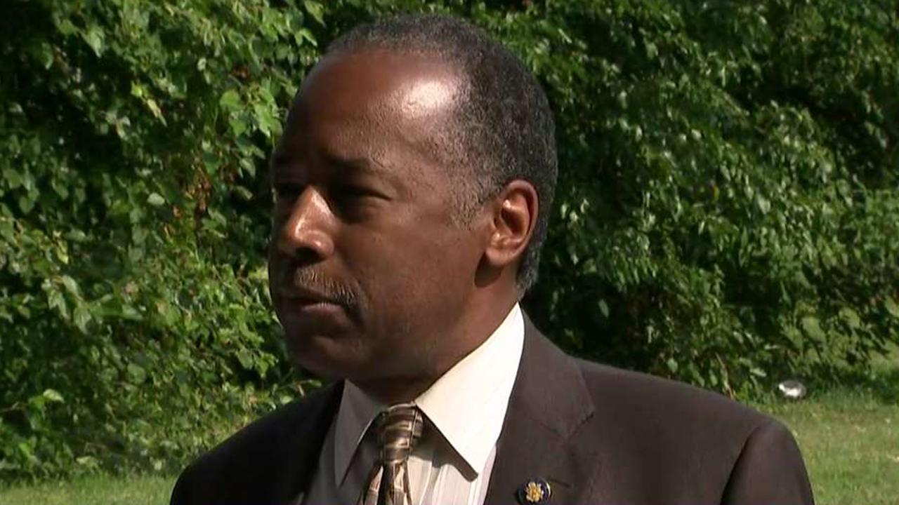 Ben Carson says conditions of some Baltimore areas were having 'devastating effects' on children he treated