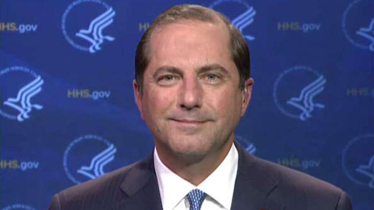 HHS Secretary Alex Azar on Trump administration push to allow Canadian drug imports