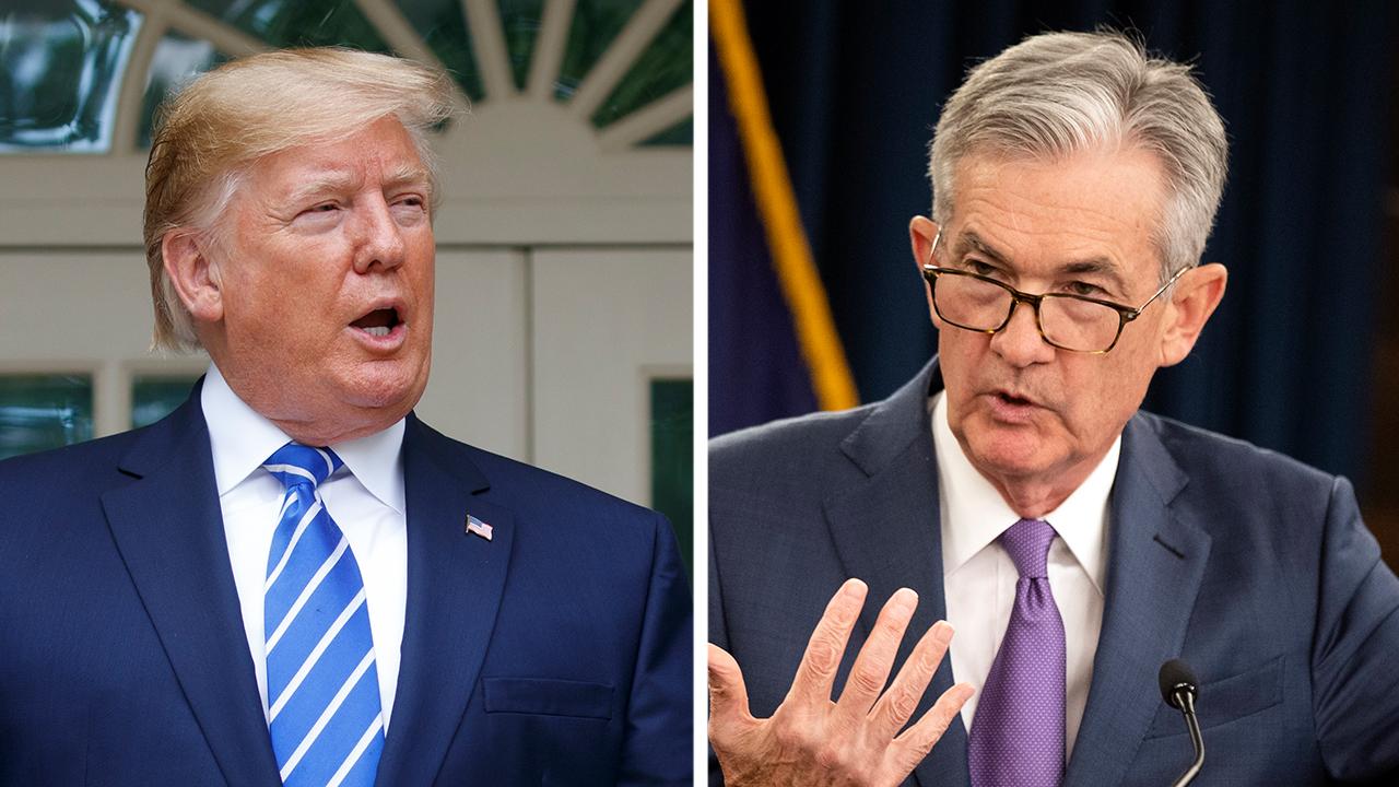President Trump says 'Powell let us down' after modest rate cut