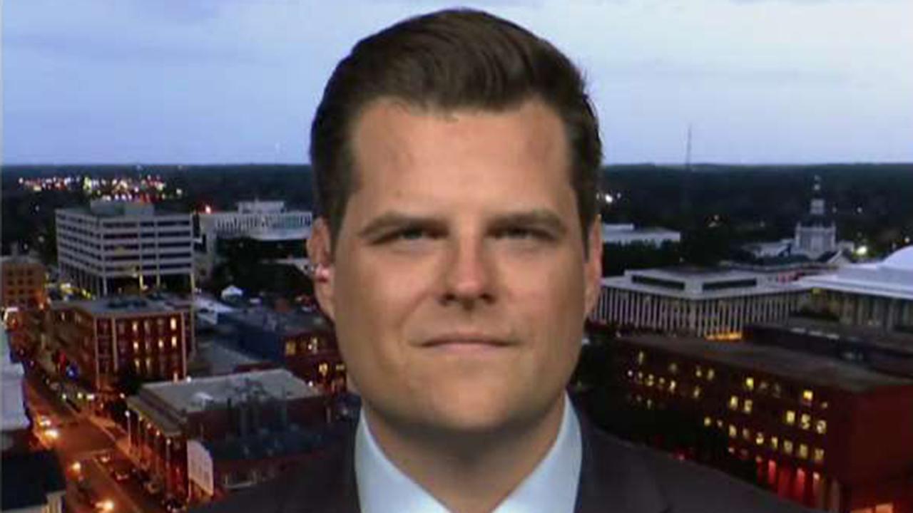 Gaetz: I'm confident Barr with get to the bottom of leaked FBI memos