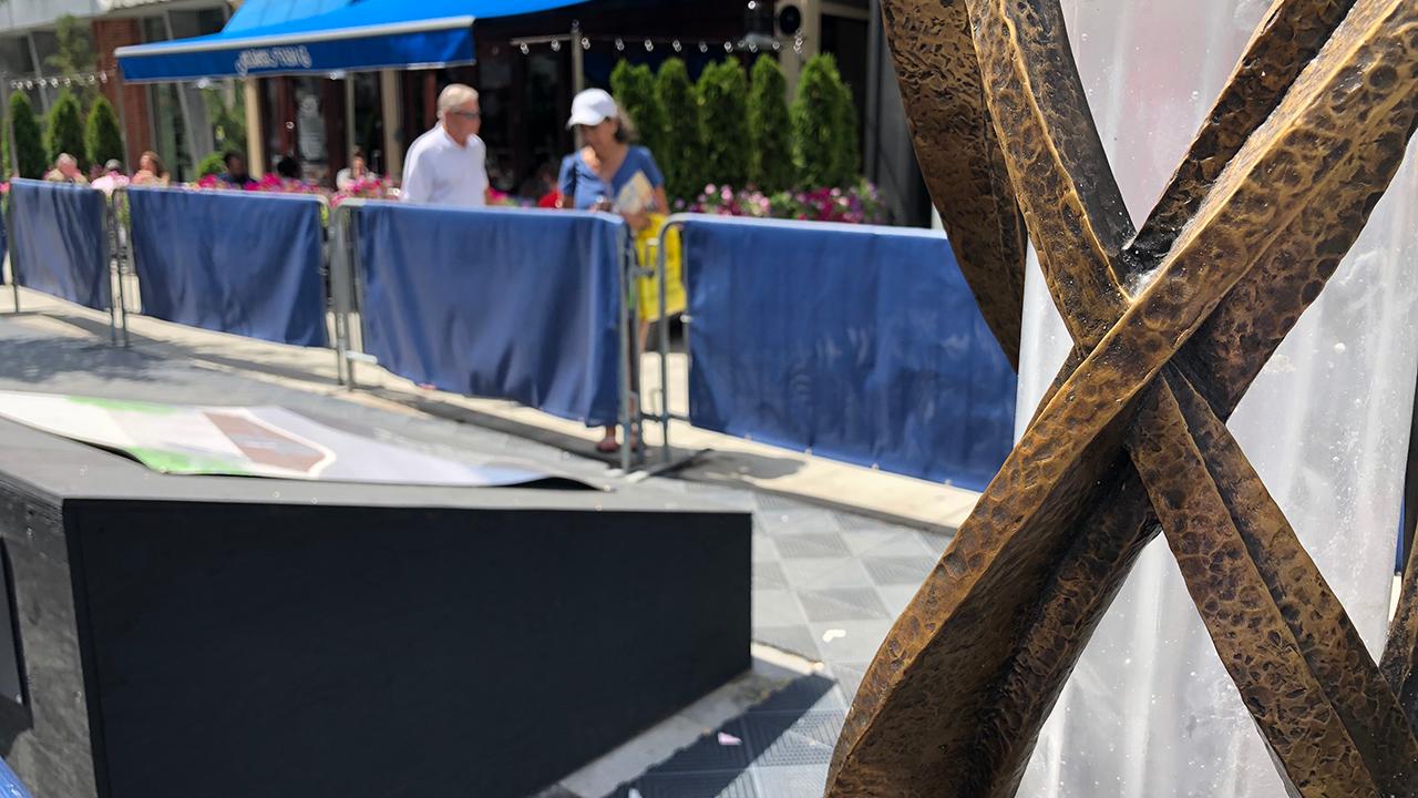 Memorial to Boston Marathon bombing victims rises	