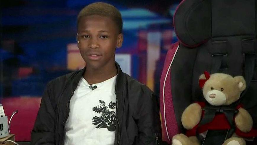 13-year old entrepreneur creates devices to prevent hot car deaths