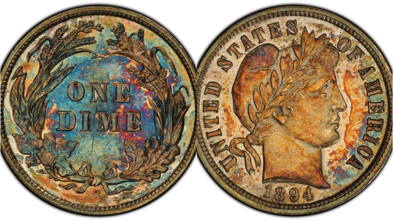 Extremely rare 1894 dime expected to sell for over $1 million