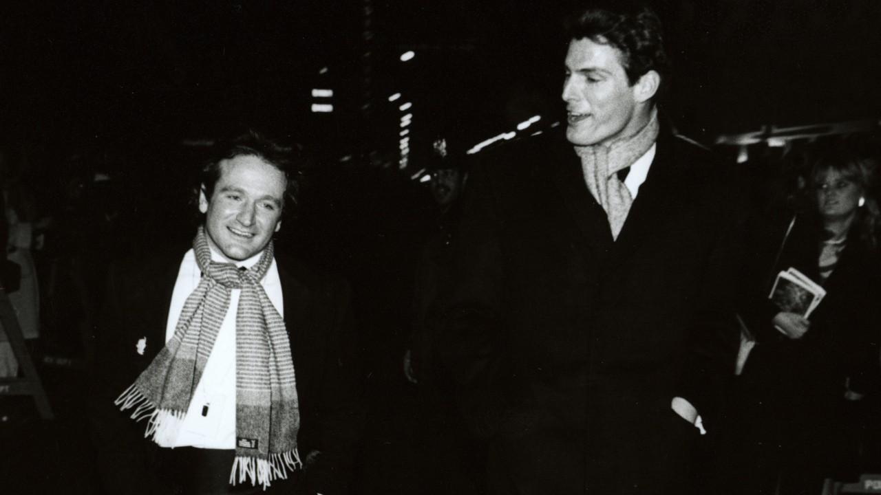 New Robin Williams documentary says he cheered up Christopher Reeve after accident.