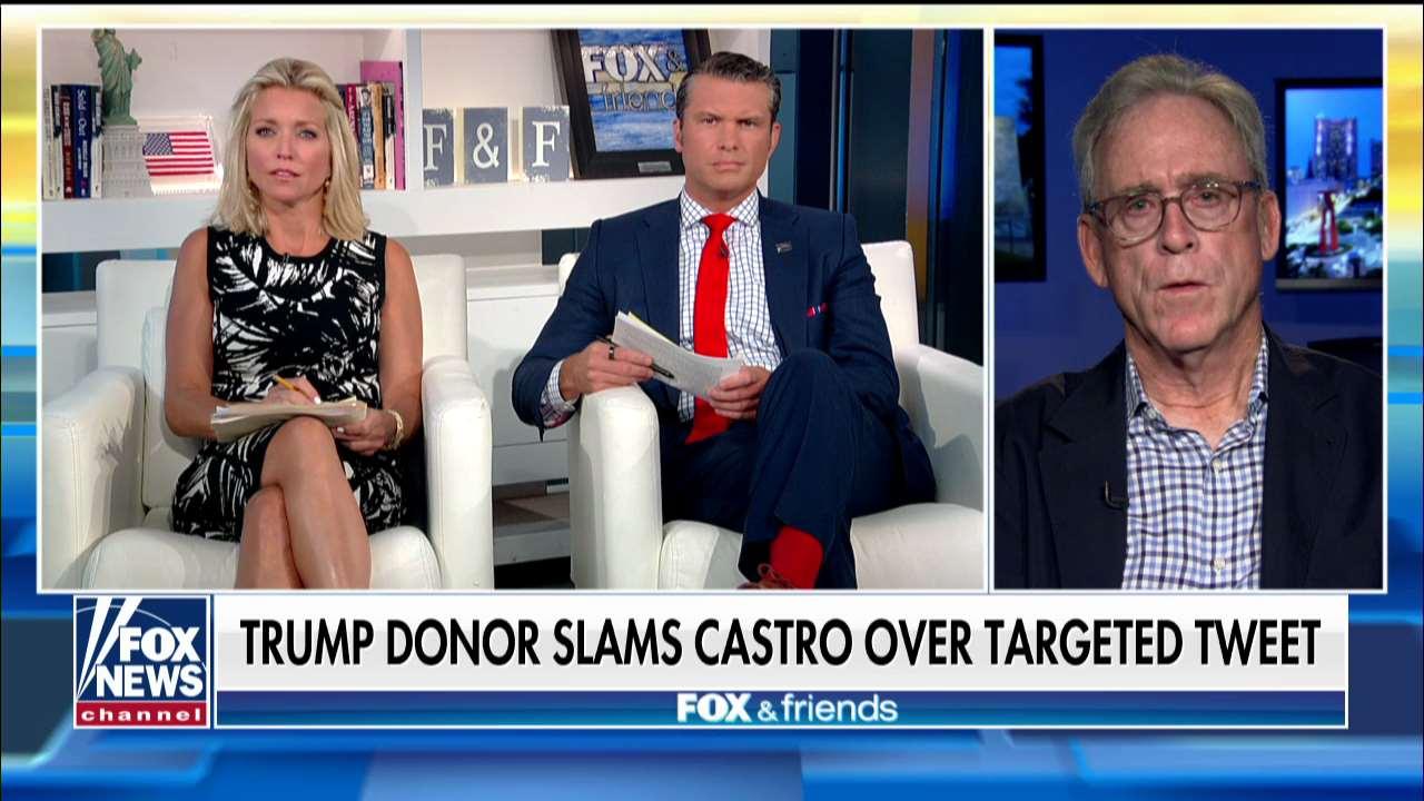 Texas Trump donor on being outed by Joaquin Castro: We won't be called racists 'without fighting back'