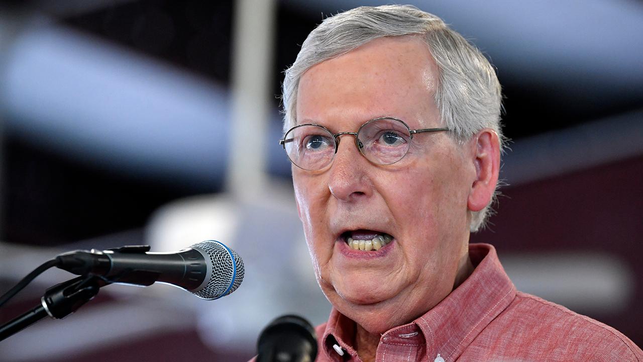 GOP goes to war with Twitter over the freezing of Mitch McConnell's campaign account