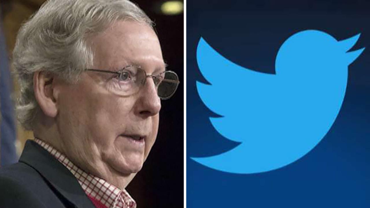 Republicans freeze Twitter ad spending after McConnell campaign lockout
