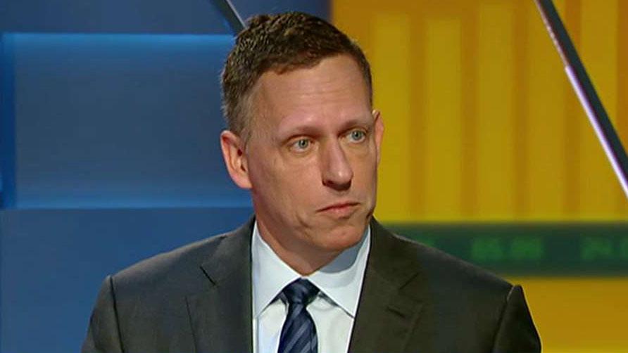 Facebook board member Peter Thiel says Google has worked with both the U.S. military and the Chinese military.