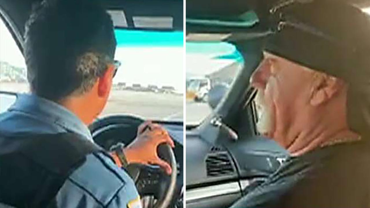 Police officer in hot water for driving Hulk Hogan to airport in squad car
