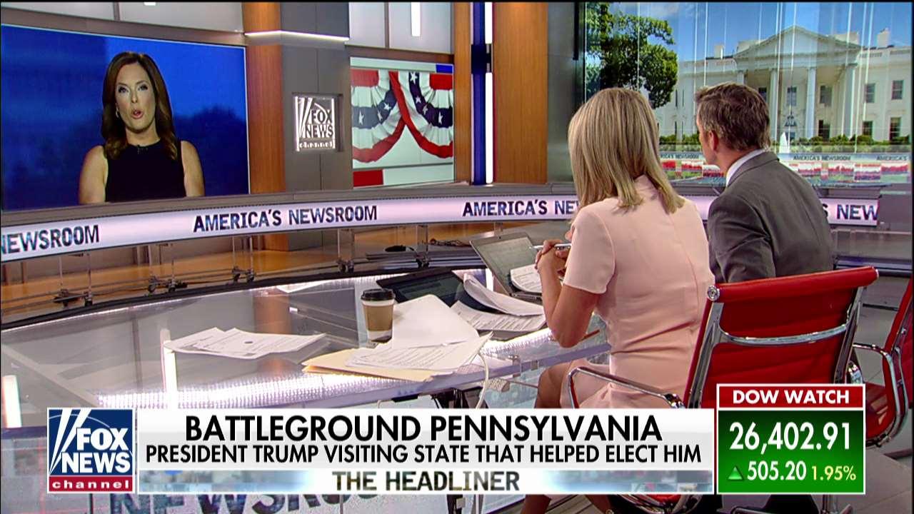 Trump campaign adviser pressed on 'America's Newsroom' on Biden's big lead in Pennsylvania