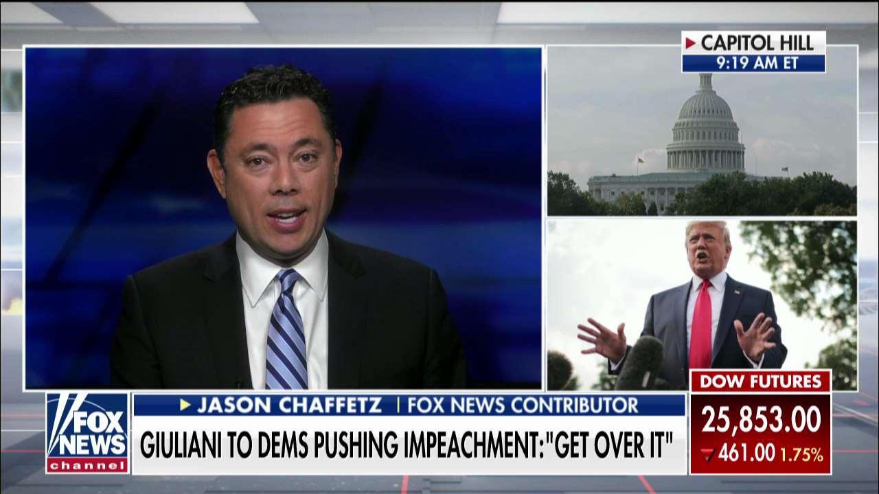 Jason Chaffetz agrees that Democrats should abandon impeachment push 