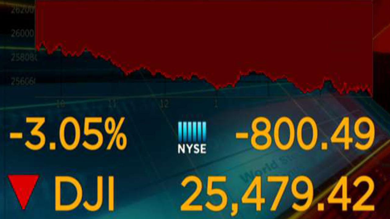 Stocks dive as new recession fears flare up