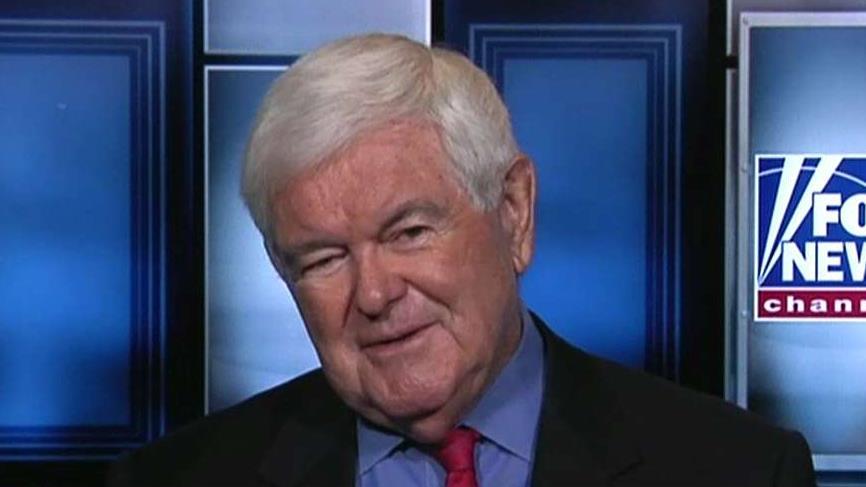 Gingrich on Tlaib visiting Israel, Trump's New Hampshire rally, 2020 Democrat polls